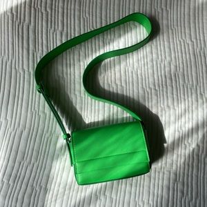 Lime Green Mango Crossbody Bag